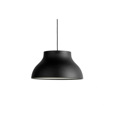 Image of HAY PC M pendant light with a diffuser, black