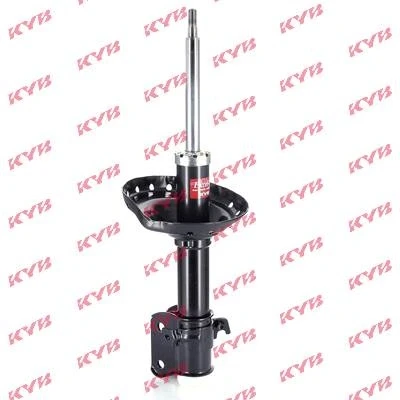 Image of 20311FE020, 20311FE520, 20311FE540, 20312FE020 Shock absorber KYB Excel G 334462 Front Axle Right Gas Pressure Twin Tube Suspension Strut Top pin