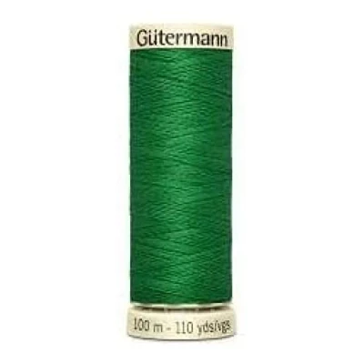 Image of Gütermann G723860 396 Polyester Sewing Thread Green 100m