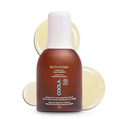 Image of Coola Organic Sunless Tan Anti Aging Face Serum 50ml