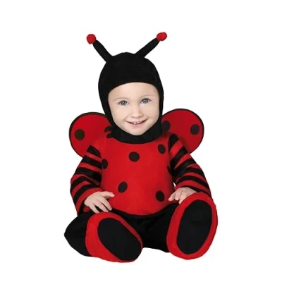 Image of FIESTAS GUIRCA Baby&#039;s Ladybug Polka Dot Costume