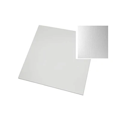 Image of Craft UK 2355 White Linen, 12X12 Card