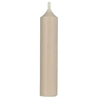 Image of Ib Laursen Set of 6 Short Dinner Sand Rustic Candles