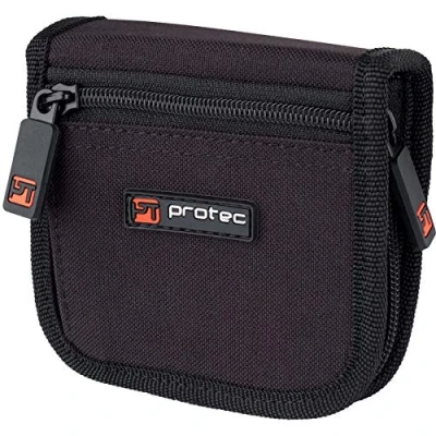 Image of Protec Trumpet/Small Brass Multiple (3 Piece) Nylon Mouthpiece Pouch with Zipper Closure, Model A219ZIP