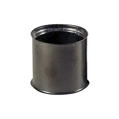 Image of Kamino Flam Double Wall Lining for approx. 2 mm Thick Senotherm Coated Stove Pipes, Chimney Pipe Ø 130 Inner Diameter, Hot dip Aluminised (FAL) Steel Flue Pipe, Silver