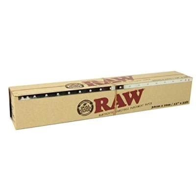 Image of RAW Unrefined Parchment Paper Specialty Baking &amp; Wrapping 12&quot; x 32ft 30cm 10m