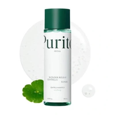Image of PURITO Centella Toner, 200ml 6.76 fl.oz, Korean Centella, Soothing, Hydration, Alchhole Free Facial Toner for face, K Beauty, Skin Care