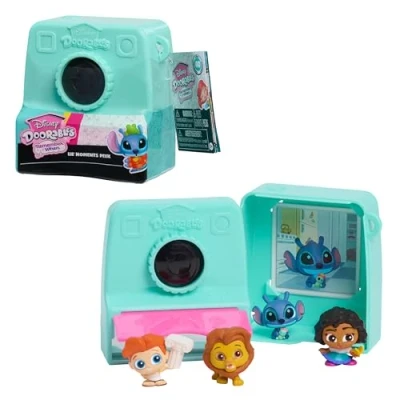 Image of Just Play Disney Doorables Remember When Lil’ Moments Collection Peek, Collectible mini toy figurines, Kids Toys for Ages 5 Up