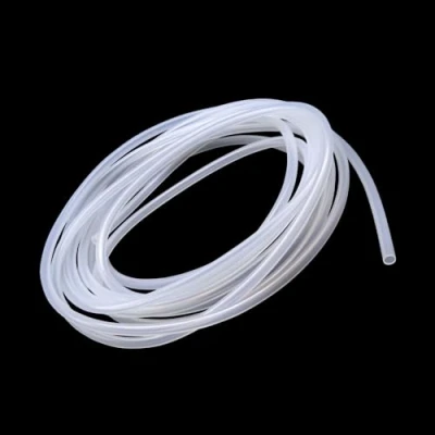 Image of iMeistek Silicone Tube 2mm ID x 4mm OD 4 Meters, Flexible Food Grade Hose Tubing Water Air Pipe Transparent
