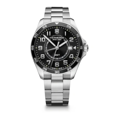 Image of Victorinox FieldForce GMT Men;s Silver Watch 241930