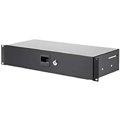 Image of Adam Hall 19&quot; Parts 87402 S Rack Drawer 2 U Steel with 200 mm Depth
