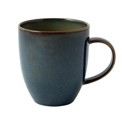 Image of like. by Villeroy &amp; Boch Crafted Breeze Glazed Mug with Handle 350 ml Premium Porcelain Grey/Blue