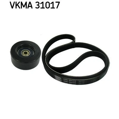 Image of 9091602507, 9936521220, 9936581220 V ribbed belt set SKF VKMA 31017 VOLKSWAGEN: Lupo / 3L, Polo III Hatchback, SKODA: Fabia I Hatchback