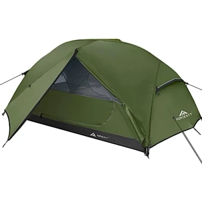 Image of Forceatt Camping Tent 2 3 Person, Doors Ventilation Double Layer Waterproof Lightweight Backpacking with Carry Bag, 4 Seasons, Easy Set Up, Ideal for Camping, Hiking &amp; Outdoor.