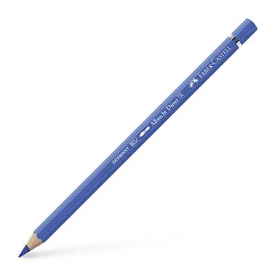 Image of Faber Castell Art &amp; Graphic Albrecht Dürer Watercolour Pencil, (120), Ultramarine, For Art, Craft, Drawing, Sketching, Home, School, University, Colouring