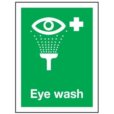 Image of Sitesafe Eye Wash Rigid PVC Sign 150 x 200mm