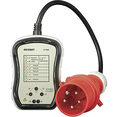 Image of Voltcraft ST 32B Tester for Sockets CEE 32A