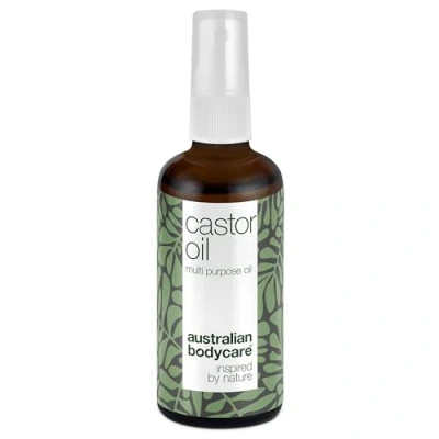 Image of Castor Oil (100 ml) with Tea Tree Organic Multi for Growth of Eyelashes, Eyebrows &amp; Hair. Skin Moisturizer Against Dry on Body Scalp. and Brittle Hair