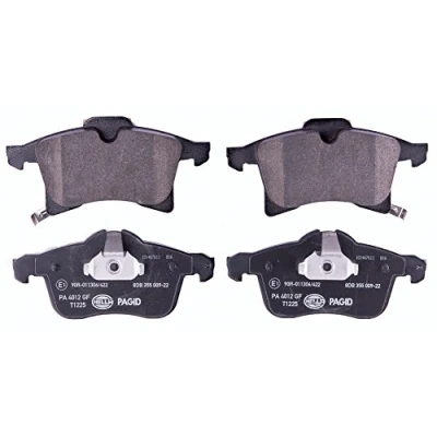 Image of 101720229 Brake pad set HELLA 8DB 355 009 221 with acoustic wear warning VAUXHALL: Zafira Mk2, Astra Mk5 Sport Hatch,