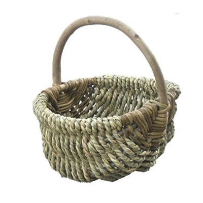 Image of Red Hamper SG011/HOME Small Millie Sea Grass Shopping Basket