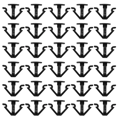 Image of Create idea 30PCS Headlining Roof Lining Plastic Trim Clips 7M0868563 Compatible with Sharan Touareg Jetta Santana