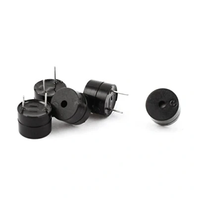 Image of sourcing map 5 Pcs 2 Terminal Industrial Piezo Electronic Alarm Active Buzzer Black