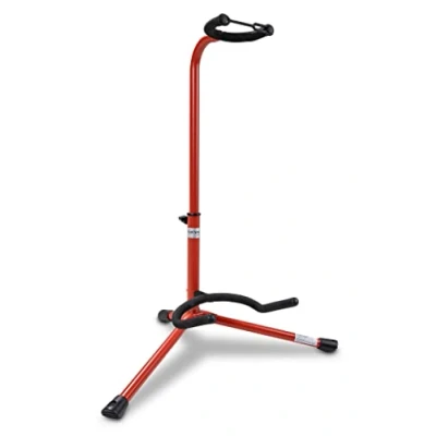Image of Bsx 518051 Classic Stand For Acoustic And E guitar Red