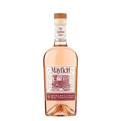 Image of Mayfield Rhubarb &amp; Ginger Gin Liqueur Sussex Hop Diabolically Delectable 50cl 20% ABV