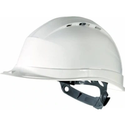 Image of Delta Plus QUARTZ 1 Safety Helmet, Adjustable Vents with Manual Adjustment White