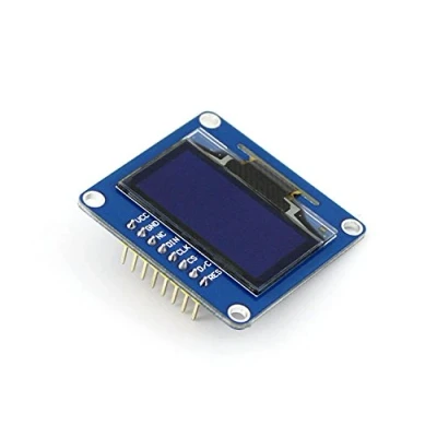 Image of Waveshare 1.3inch OLED Screen Module 128 * 64 Pixel I2C IIC SPI Straight/Vertical Pinheader with Chip Driver SH1106