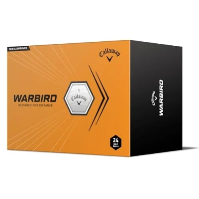Image of Callaway Golf Warbird 23 24 Ball Pack, White