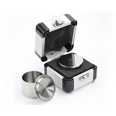 Image of 37ml Specific Gravity Cup, Stainless Steel Paint Density Densimeter Liquid Pycnometer