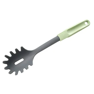 Image of FACKELMANN Spaghetti Spoon, Mint Green/Light Grey, 33 cm