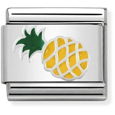 Image of Nomination Pineapple Charm Stainless Steel