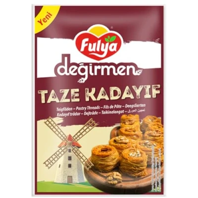 Image of Fulya Degirmen Pastry Threads Fresh Kadayif Turkish style dessert 400 Gram by Pufai Grocery
