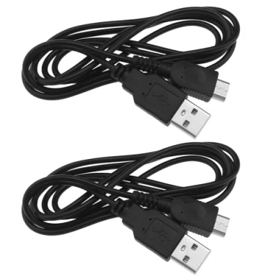 Image of Create idea 2Pcs USB Power Charger Cable Cord Compatible with Nintendo Gameboy Micro GBM Charging Lead Accessories Wire 1.2m