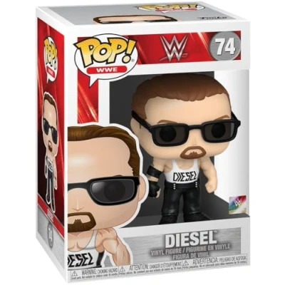 Image of Funko POP! WWE: Diesel 1/6 Odds for Rare Chase Variant (Styles May Vary) Collectable Vinyl Figure Gift Idea Official Merchandise Toys Kids &amp; Adults Sports Fans