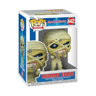 Image of Funko Pop! Rocks: Iron Maiden Eddie Mummy Collectable Vinyl Figure Gift Idea Official Merchandise Toys for Kids &amp; Adults Music Fans Model Collectors and Display