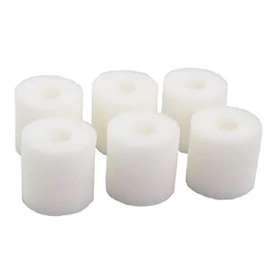 Image of INGVIEE Pack of 6 Compatible Foam Filter for Eheim 2618080 Aquaball 2208/2210/2212 60/130/180 Biopower 160/200/240 Aquarium