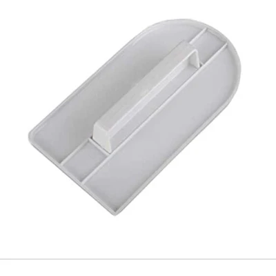 Image of Cake Decoration Icing Smoother Paddle Fondant Polisher Finisher Sugarcraft Cups (White)