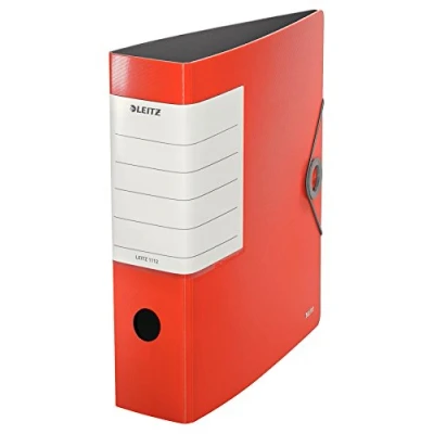 Image of Leitz 75 mm Spine Folder Red