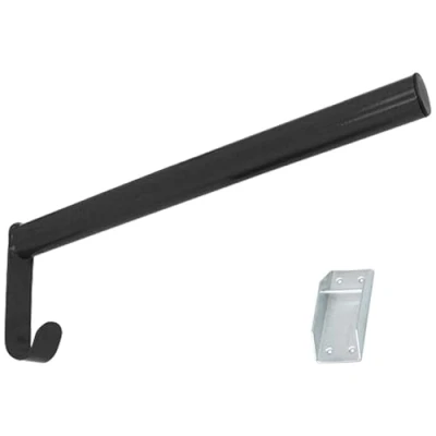 Image of Perry Equestrian No.525 Fold Down Saddle Rack, Black