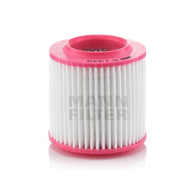 Image of 4E0129620A, 4E0129620D Air Filter MANN C 1343 155mm 152mm Insert AUDI: A8 D3