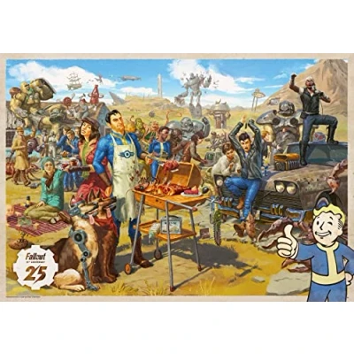 Image of Good Loot 5908305242918 25th Puzzle, Fallout: 25e Anniversary Puzzels, 1000 pcs