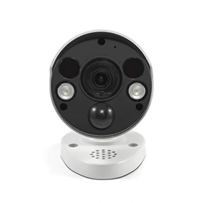 Image of Swann Home Security Camera, POE Cat5e NVR 4K HD Video, Indoor or Outdoor Wired Surveillance CCTV, Color Night Vision, Heat Motion Detection, LED Lights, Metal Housing, Face Recognition, 2 Way Talk