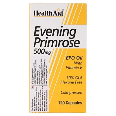 Image of HealthAid Evening Primrose Oil 500 mg 120 Capsules