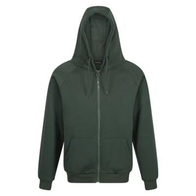 Image of Regatta Professional Mens Pro Full Zip Hoodie Dark Green