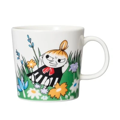 Image of Moomin Arabia 1062211 Little My and Meadow Collection Mug Motifs, Ceramic, Colour: Multi Colour, Capacity: 300 ml