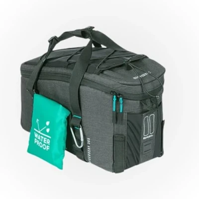 Image of Basil Trunkbag Discovery 365D Melee Black 9 litres 36 x 16 5 20 cm