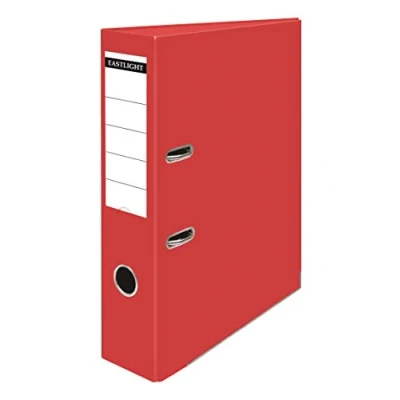 Image of Plastoreg Lever Arch File, A4, 70mm Spine Width, Red